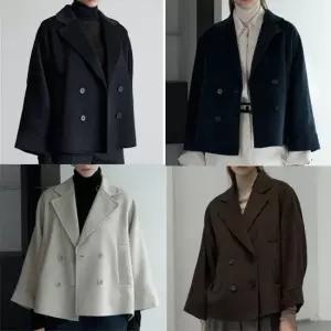 [에프엔] F.N 코지핏 핸드메이드 하프코트 G244