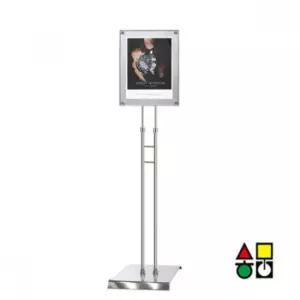 [문구] 고급형 자석부착식 포스터스탠드 A4 SSMP 01Q 웰컴보드 메뉴판 안내판 표지판 광고판