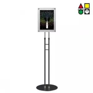 [문구] 보급형 자석부착식 포스터스탠드 A4 SSMMP 01BK 웰컴보드 메뉴판 안내판 표지판 광고판