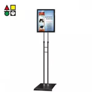 [문구/오피스] 고급형 자석부착식 포스터스탠드 A4 SBMP 01QBK 웰컴보드 메뉴판 안내판 표지판 광고판