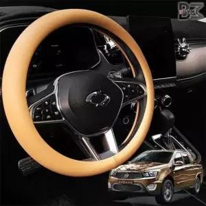 [CAR] 원톤라인 코란도스포츠핸들커버 순정형 가죽