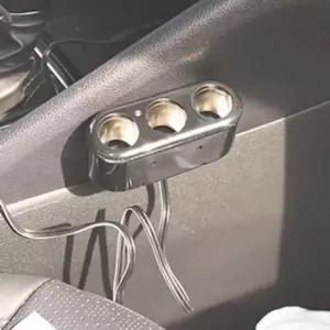 [CAR] 자동차용 3구 멀티 충전 소켓 시거잭 USB 포트 차량 전원