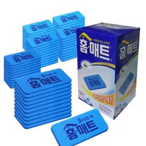 홈매트 전자모기향 훈증기 패드리필 60매 모기매트 모기향 모기약