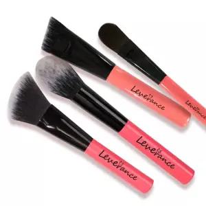 페이스 메이크업 브러쉬 4종세트/아이/라이너/미용/얼굴/섀도우/셋트/파우치/휴대용/메이크업/세트/화장