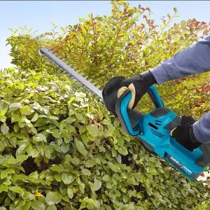 전정기 베어툴 충전식 트리머 무선 전기 울타리 다기능 이중 블레이드 Makita 18V 배터리 용 정원 잔디 깎