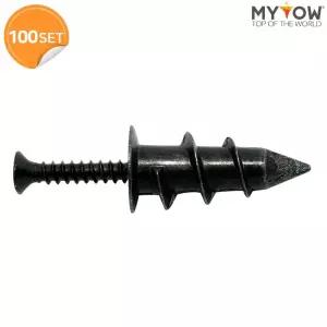 마이토우 자천공 앙카 블랙 (100개입) 석고보드용