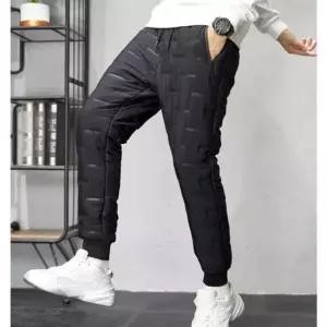 데일리팬츠 남성 패딩 조거팬츠 겨울 밴딩 보온 누빔 방한바지 1P