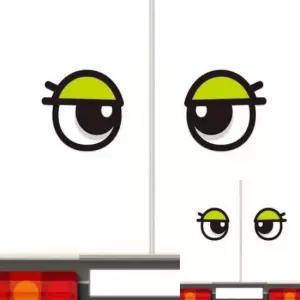 [CAR] 왕눈이11 고휘도반사 대형 차량스티커 280x280mm 트럭 승합차