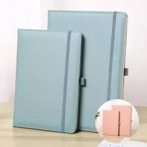 [문구] B5 고급 스트랩 다이어리 줄 메모 업무노트 2컬러