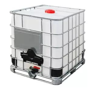 IBC탱크 플라스틱 1톤 오픈형 정전기방지 화이트