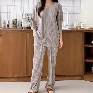 [하프클럽/] 고퀄리티와이드쉬폰세트 ARU476M603 빅사이즈