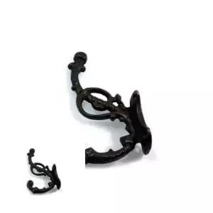 [생활] 해마 2단 황동 주물 옷걸이 벽행거 매장용옷걸이