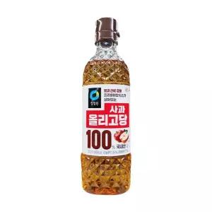 청정원 사과 올리고당 700g 20개 대용량 국내산 사과