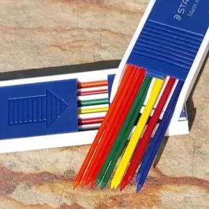 필기구 스테들러 Mars Lumochrom 칼라 홀더심(6색 Mix) 2.0mm