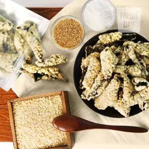 바삭고소한 고창 울어매 수제 찹쌀 김부각 전통 튀각 2봉x70g