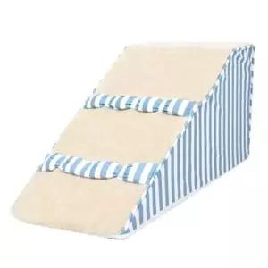 강아지 삼각 계단 캔디블루 일반스펀지 1P 펫스텝 강아지계단