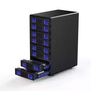 이지넷유비쿼터스 하디온 S2 8베이 UBS3.2 Gen2 데이터 스토리지 NEXTU 818M10G/영샵