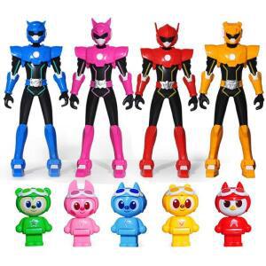 미니포스 에이전트 미니 포스 변신 액션 피규어 변형 로봇 병사  장난감 선물