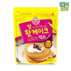 오뚜기 쌀핫케이크믹스 400g 쌀핫케이크믹스 핫케이크 쌀핫케이크 쌀핫케이크400g