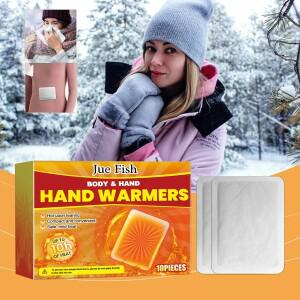 바디 히트 패치 10/20/30개 휴대용 접착식 워머 패드 오래 지속되는 자가 발열 복부 (바디 손 발용)