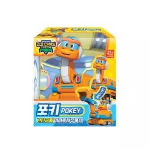 고고다이노 변신로봇 포키/공룡장난감 아파토사우루스 고고다이노포키 변신공룡 공룡완구