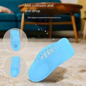 AirTag 실리콘 신발 깔창 위치 지정 및 추적 용 듀얼 노인  파란색 편안한 안전 삽입물