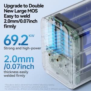 Awithz 69200W 스팟 용접기 고전류 슈퍼 파라드 커패시터 DIY 리튬 배터리용