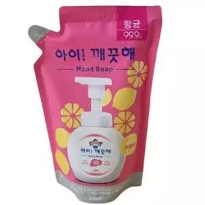 TBZ 아이깨끗해 핸드워시 리필용 레몬향)200ML 거품비누 물비누 거품핸드워시 욕실핸드워시