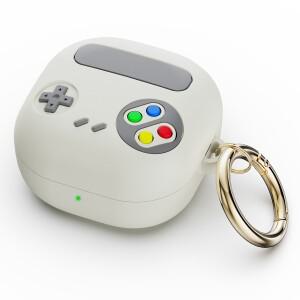 삼성 호환 Buds FE Buzz 2 Pro 라이브 케이스 소프트 실리콘 커버의  기능 3D 만화 게임 콘솔/갤럭시 호환