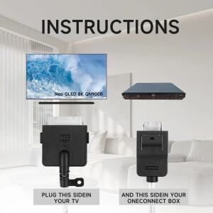 삼성 호환 One Connect 케이블 2.5M BN39-02688A QN55QN700BF  기능