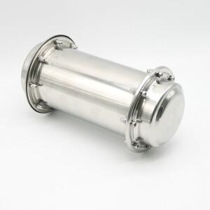 스테인리스 스틸 타임 캡슐 방수 컨테이너 보관 13.4 인치 미래 선물 부리