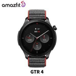 아마즈핏 GTR 4 스마트워치 46mm AMOLED 디스플레이 탑재 Zepp OS 14일 배터리 수명 안드로이드 및 iOS 폰
