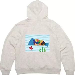 [골드스마일]후드티 뒷면 물고기 불가사리 바다생물 디자인 옷