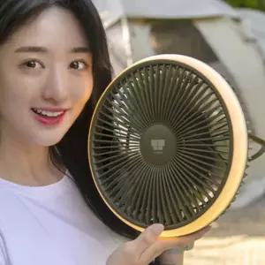 무선 휴대용 캠핑용 선풍기 LED램프 BLDC모터 리모컨 써큘레이터 타프팬 전용가방 대형팬