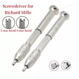 호환  스테인리스강 프리미엄 시계 도구 리차드 밀 워치 4 5 클로 커버 오프너 스크루드라이버 RM 스트랩