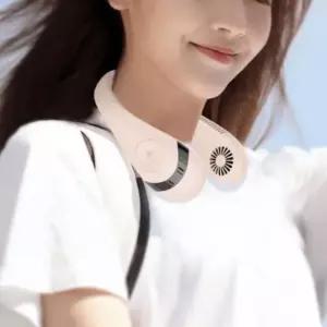 넥밴드 접이식 저소음 미니 목에거는 핸즈프리 목걸이 휴대용 날개없는선풍기
