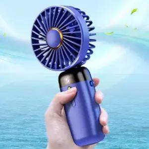 무선 충전식 목걸이 led 손선풍기 선풍기 받침대포함 미니 3컬러