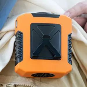 휴대용 벨트 캠핑용 허리 보조배터리 조명 선풍기 DQ267 3IN1 LED 미니선풍기