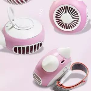 고양이 선풍기 땡처리 휴대용 미미 손 깔끔한 디자인 가성비 좋은