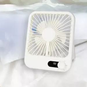 고급 USB 테이블 무선 선풍기 탁상용 미니 강력한 바람 깔끔한 디자인