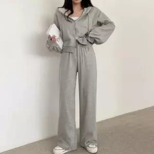 [다잇템] 여자 클래식 코지 트랙수트 탱크 후디 세트_24544444_588872