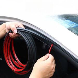 문짝 체험복 누수 띠 사이드 이즈 2m 방음 차단 프 방풍 자동차 고무몰딩 패킹 본넷