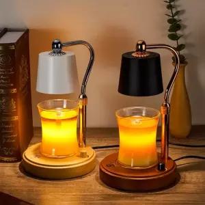 우드 캔들워머 AGM-302) 높낮이 조절 타이머 빛조절 다이얼 밝기조절 아로마글로바