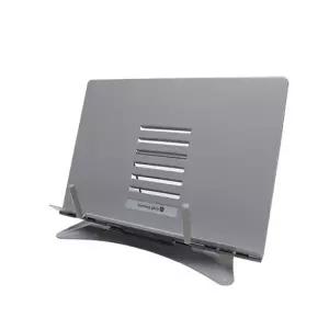 책받침대 모닝글로리 16000 슬림철제 독서대 그레이 도서거치대