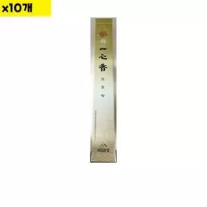 티라이트 식자재 용품 양초 일심고급향 소원성취 X10개 절에서쓰는양초