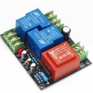 절연 UPC1237 2.0 듀얼 채널 스피커 보호 완성 보드 키트 220V 전원 공급 장치 30A 고전류