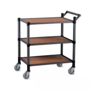 서빙 카트 식당 핸드카 구루마 끌차 음식 3단 대