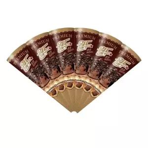 [롯데제과]프리미엄 월드콘 초코브라우니 160mlx6