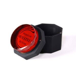 홀스타인 프리미엄 바이올린, 비올라, 첼로 로진 레드 로우 더스트 매끄러운 하드 케이스 출시