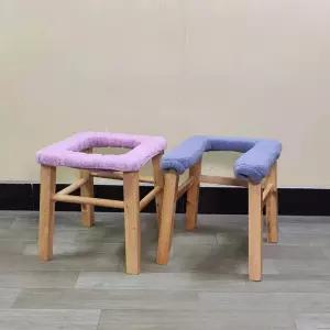 접이식 좌욕 의자 대야 훈증기 좌훈 구멍 나무 구멍뚫린